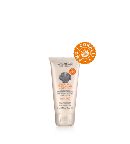 CREMA VISO ABBRONZANTE ANTIAGEING - ALTA PROTEZIONE SPF30 UVA